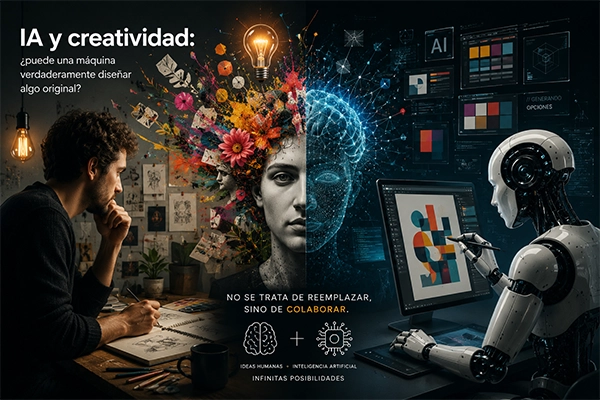 Representation of artificial intelligence applied to creativity and visual design