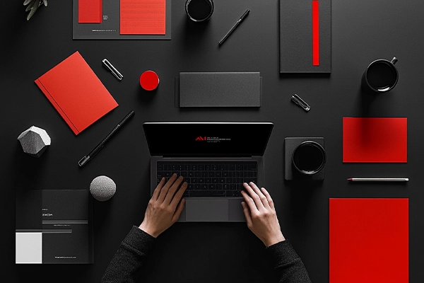 IA en diseño gráfico aplicada a branding moderno y estrategia visual