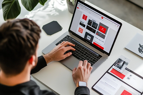 marca profesional en redes sociales con identidad visual y branding