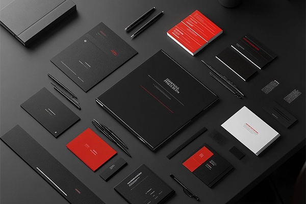 manual de marca con identidad visual, colores corporativos y normas gráficas